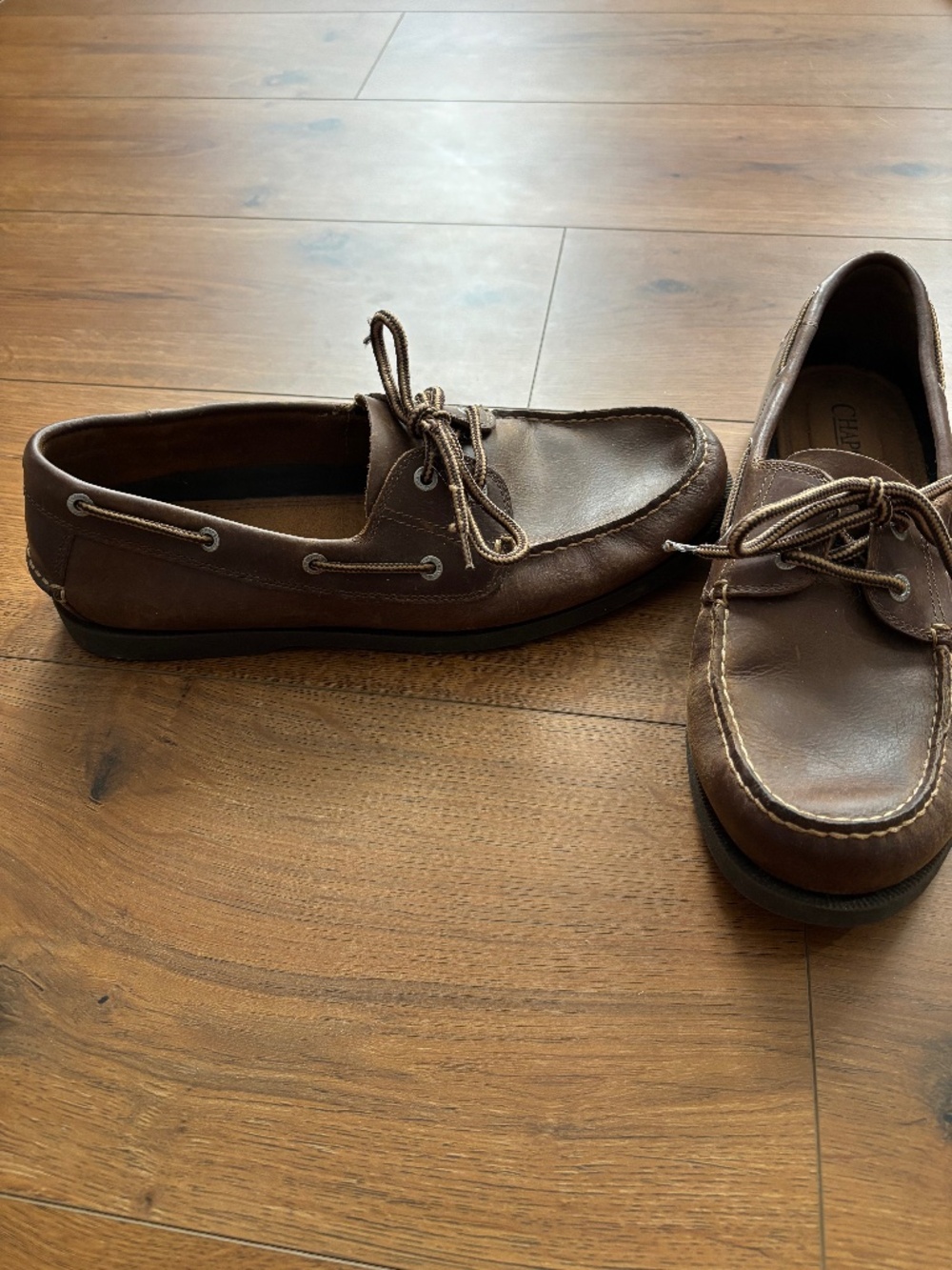 Chaps Boat Shoes Size 12